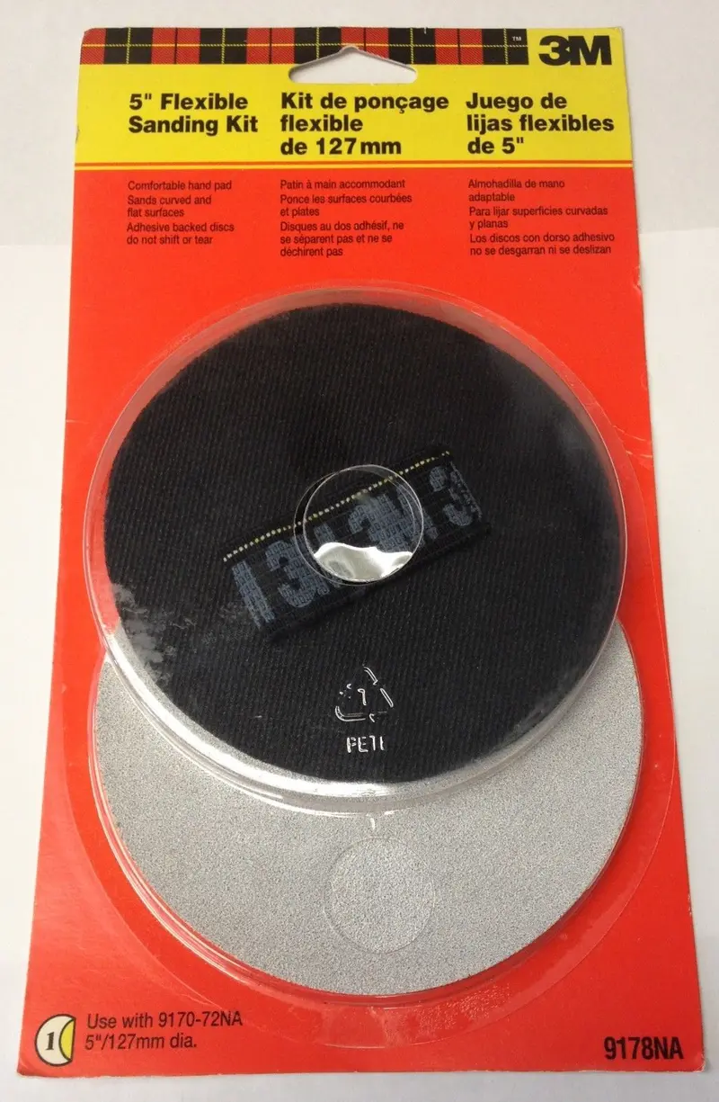 3M 9178Na 5" Flexible Sanding Kit Usa 1