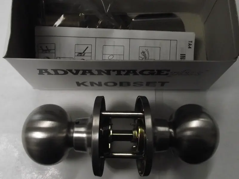 Advantage Plus Bp-101T-Us15 Door Knob Stainless Nickel 1