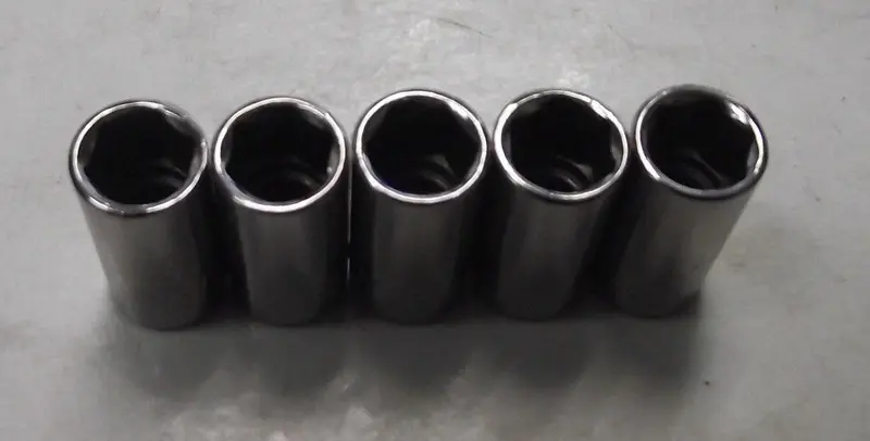 Apex Danaher L511110 11/32" 1/4" Drive Sockets 6Pt. 5Pcs. Usa 1