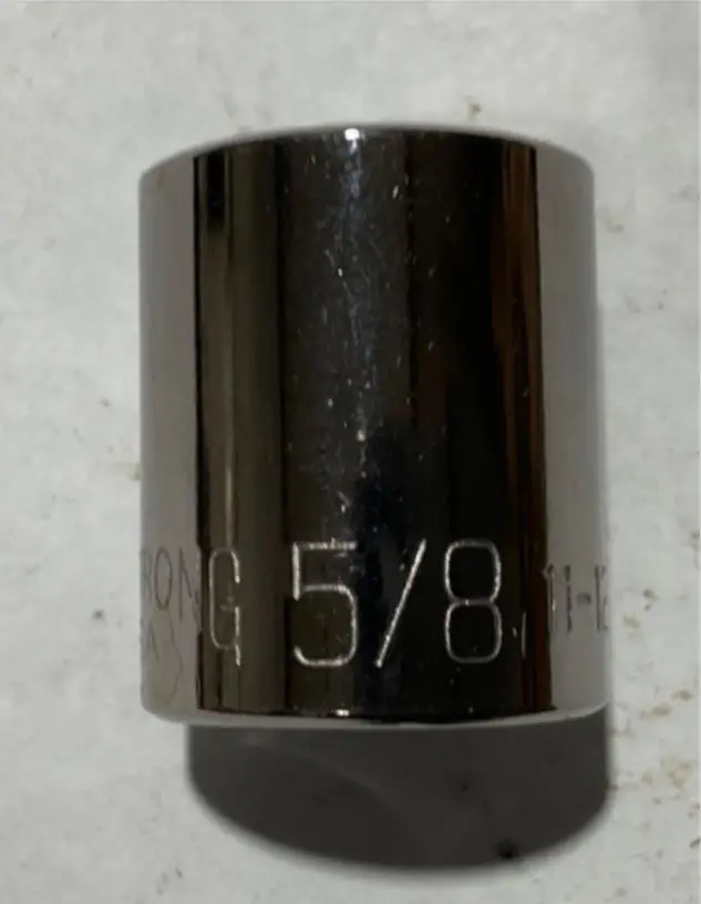 Armstrong 11-120A 5/8" 3/8" Dr. 12Pt Socket Usa #82 1
