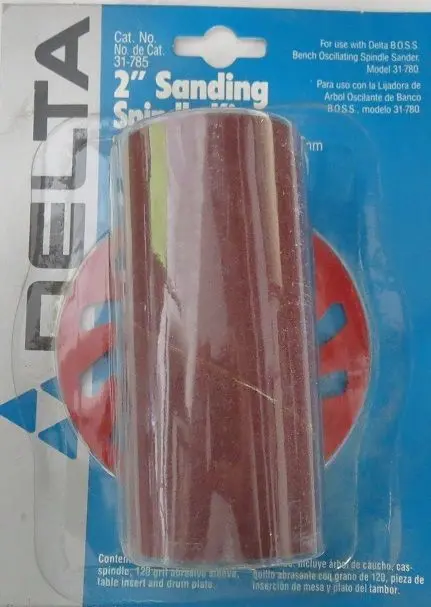 Delta 2 In. 120 Grit Sanding Spindle Kit 31-785 1