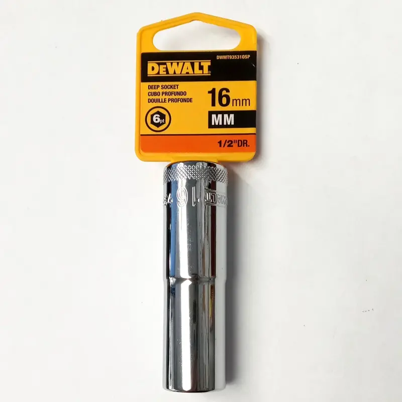 Dewalt 16Mm Deep Socket 6-Point 1/2" Drive Dwmt935310sp 1