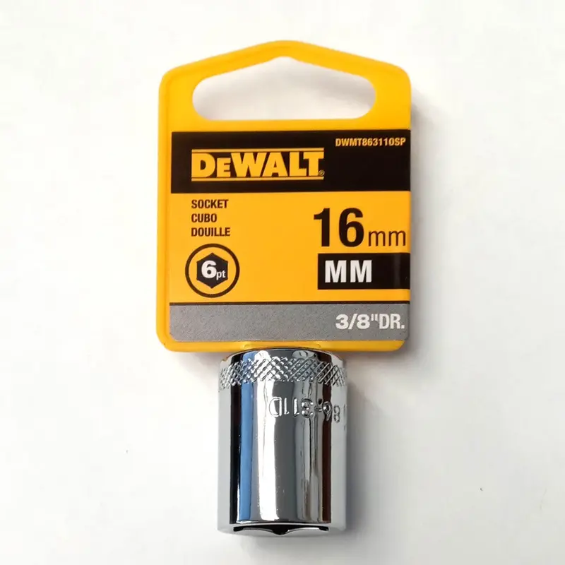 Dewalt 16Mm Socket 6 Point 3/8" Drive Dwmt863110sp 1