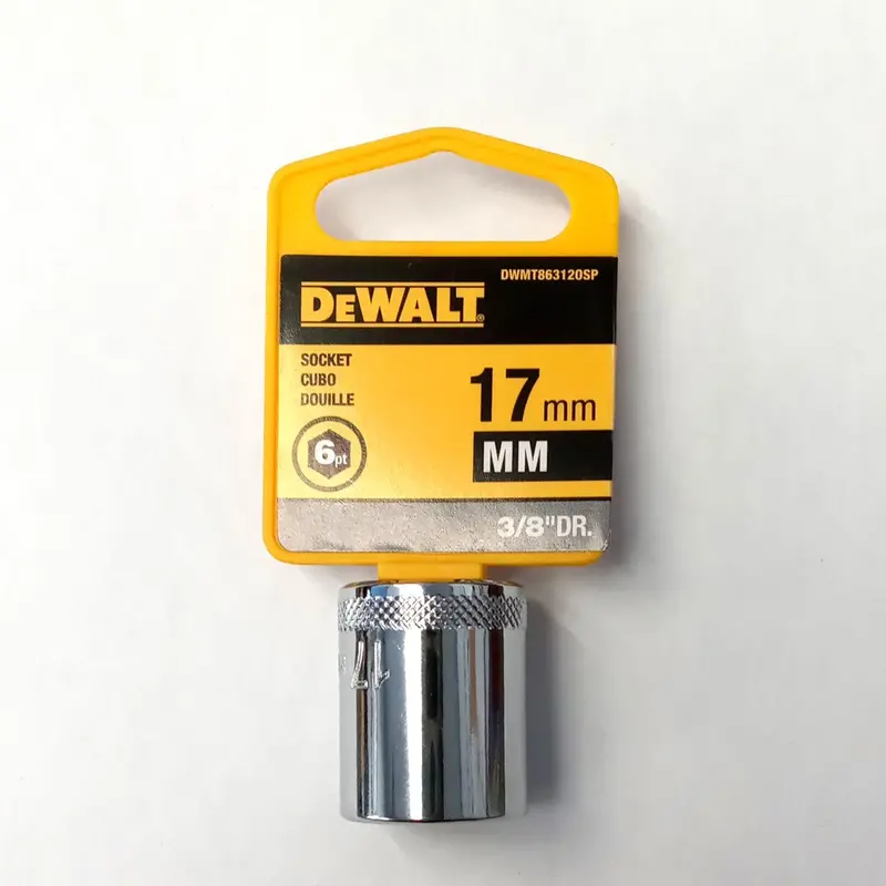 Dewalt 17Mm Socket 6 Point 3/8" Drive Dwmt863120sp 1