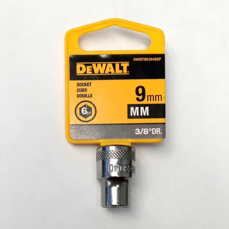 Dewalt 9Mm Socket 6 Point 3/8" Drive Dwmt863040sp 1