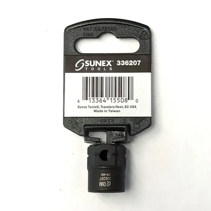 Sunex 12Mm Low Profile Impact Socket 336207 1