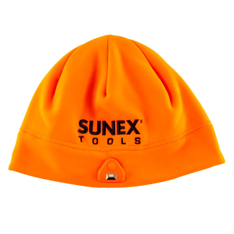 Sunex Tools Pantheror Panthervision Lighted Beanie Hunters Orange 1
