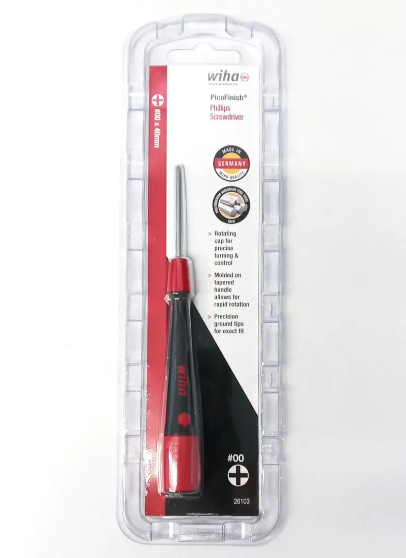 Wiha Pico Ph00 X 40Mm Phillips Screwdriver Germany 26103 1