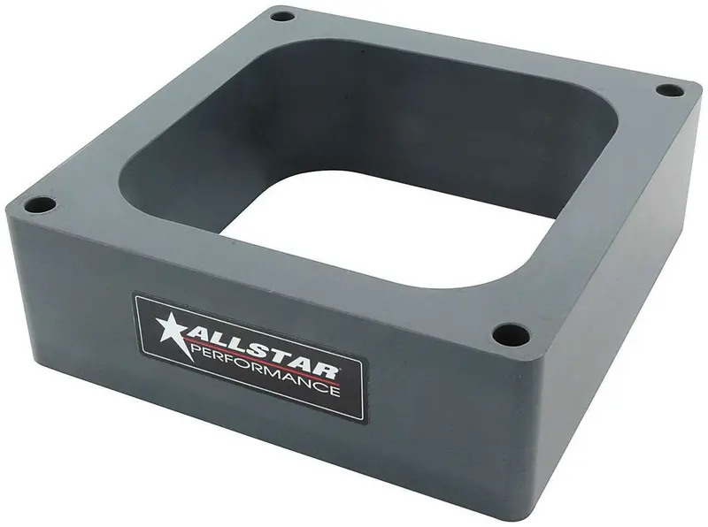 Allstar Performance Open-Style Carburetor Spacer – 4500 Flange, 2.00" Thickness 1