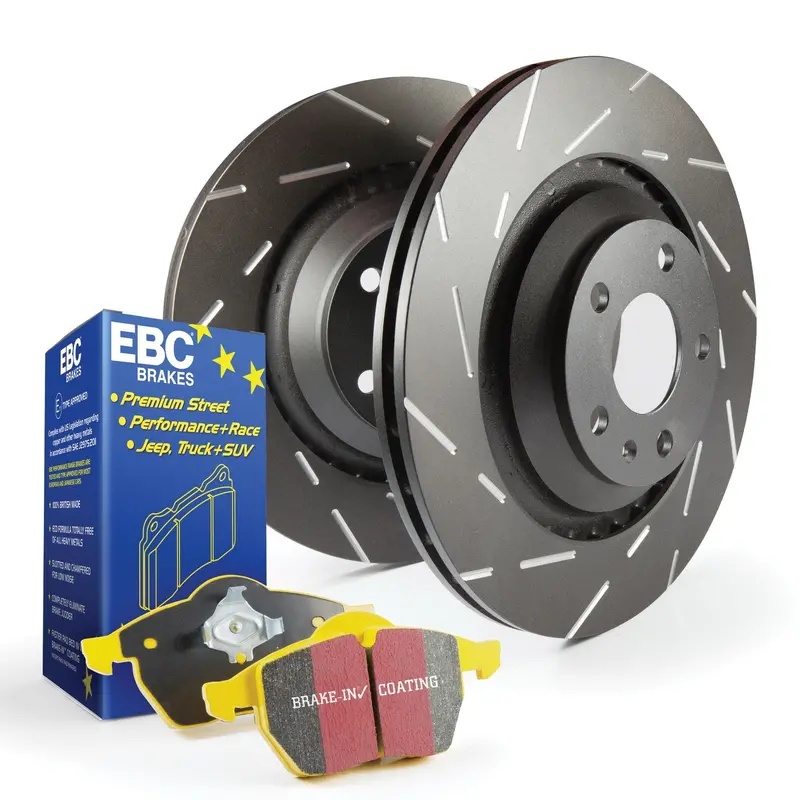 Ebc Brakes S9Kf1213 High-Performance Brake Kit – Yellowstuff Pads + Usr Drilled Rotors 1