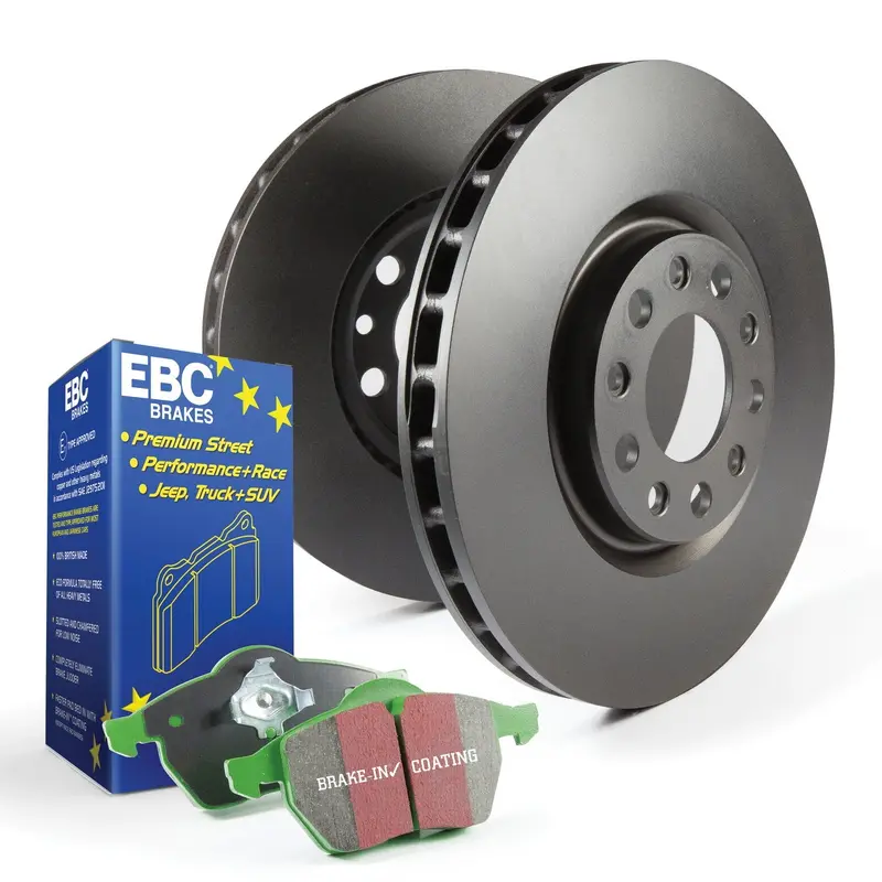 Ebc Greenstuff 2000 & Rk Rotor Brake Kit S11Kf1491 For High-Performance Street Use 1