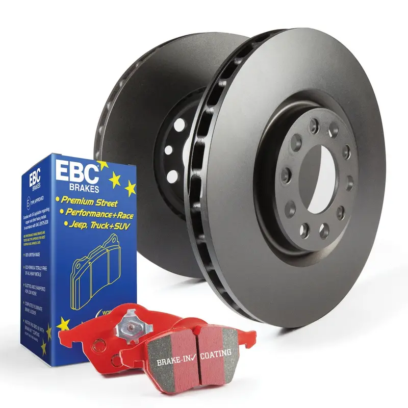 Ebc Redstuff & Rk Rotor Brake Kit S12Kf1071 – Track-Ready Performance Package 1