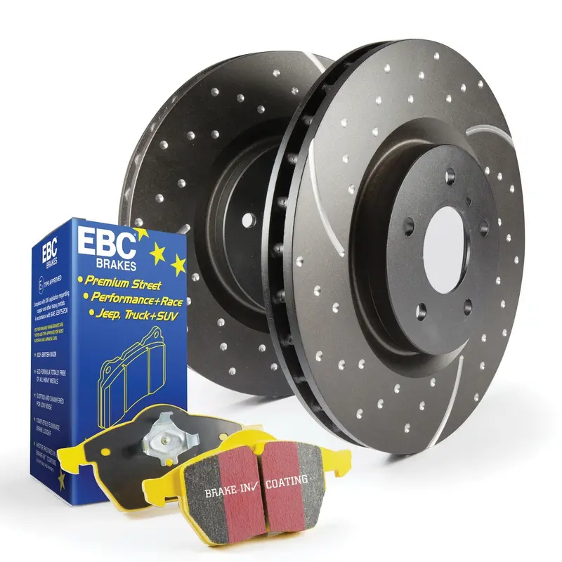 Ebc S5Kf1830 Yellowstuff Brake Pad Kit With Gd Rotors 1