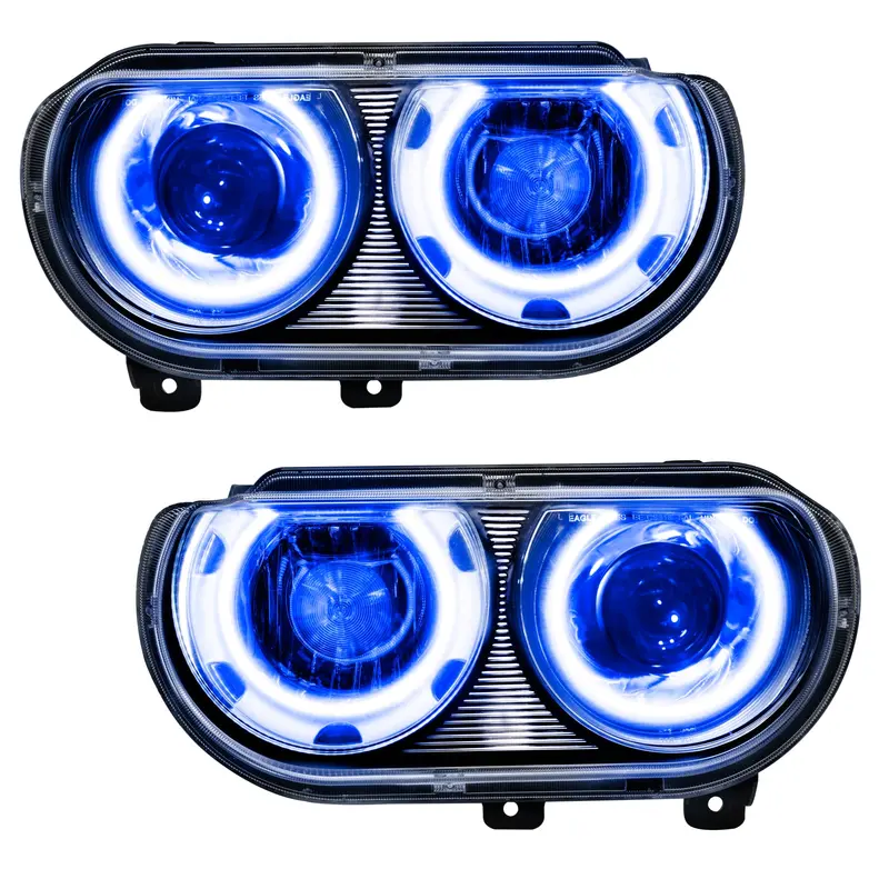 Oracle Lighting Smd Pre-Assembled Headlights – Hid-Style With Blue Accent (Model 7132-002) 1