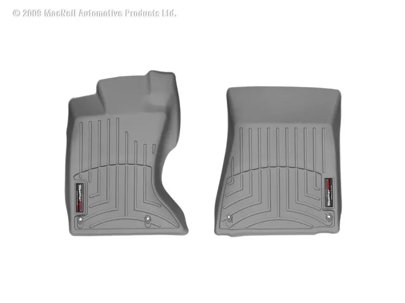 Weathertech 462061 Digitalfit Front Row Floor Liners – Precision-Cut Gray Interior Protection 1
