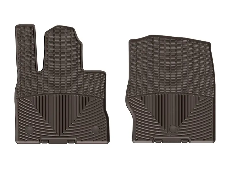 Weathertech All-Weather Floor Mats – Cocoa, Front Row 1