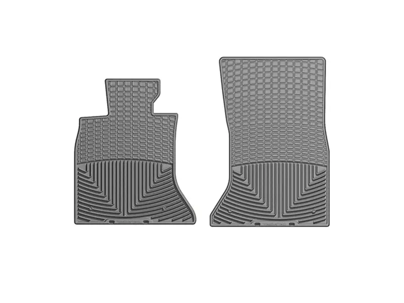 Weathertech All-Weather Floor Mats – Gray Front Set (Model W204Gr) 1