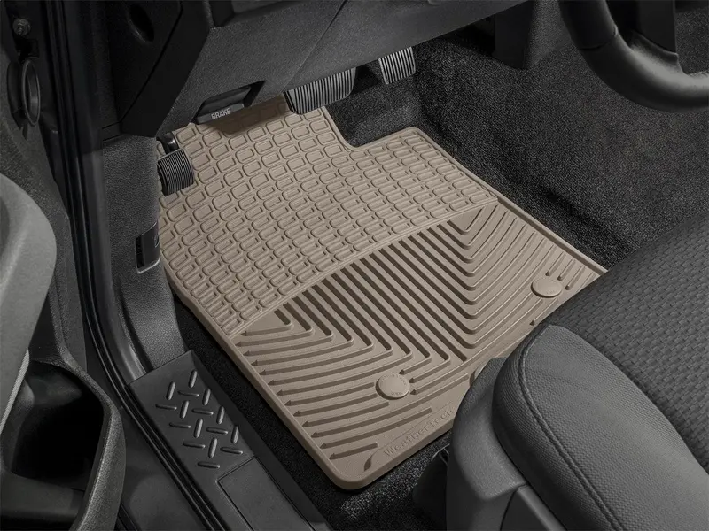 Weathertech Wtlt175185 All-Weather Floor Mats – Tan, Full-Cab Coverage (Front & Rear) 1